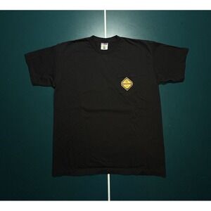 Vintage Sheet Metal Workers Pocket T Shirt‎ XL  Black Union Made Local 110 USA